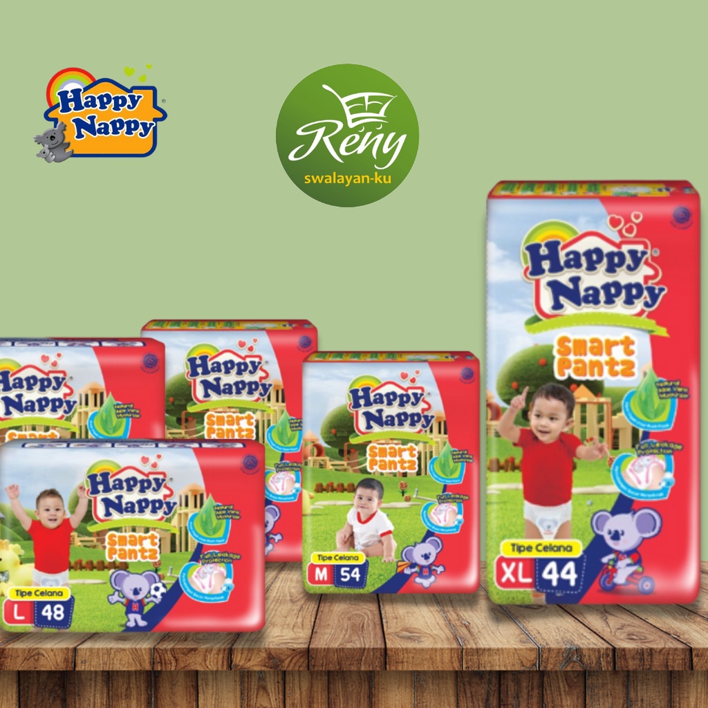 Jual HAPPY NAPPY SMART PANTZ PAMPERS PEMPES BAYI SIZE S M L XL XXL