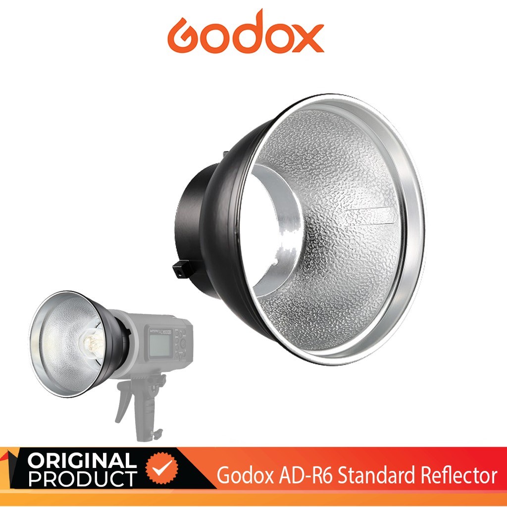 Jual Godox AD R6 Standard Reflector 18cm Bowens Mount For Flash And LED