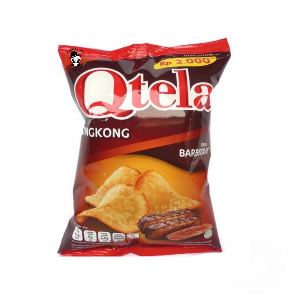 Jual Qtela Keripik Singkong Bbq Balado Original Gr Shopee Indonesia