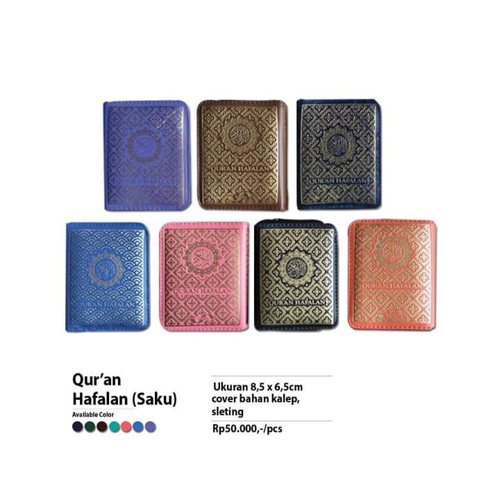 Jual Quran Hafalan Saku Resleting Kecil Tsumun Sahifa Kios Quran