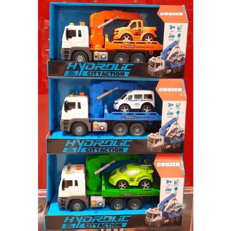 Jual Cruzer Hydrolic City Action Tow Truck Original Shopee Indonesia