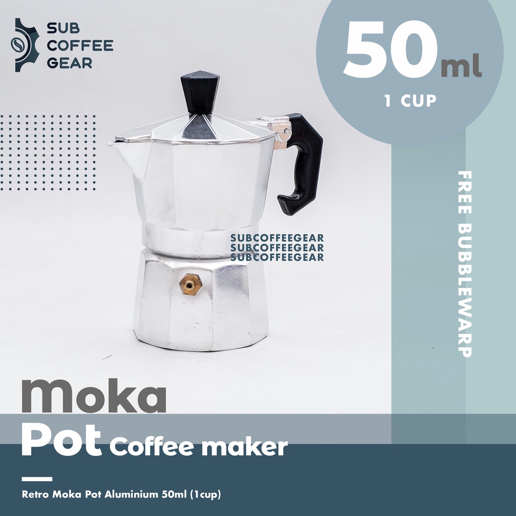 Jual Moka Pot Coffee Maker Mokapot Alat Pembuat Kopi Mesin Kopi Alat