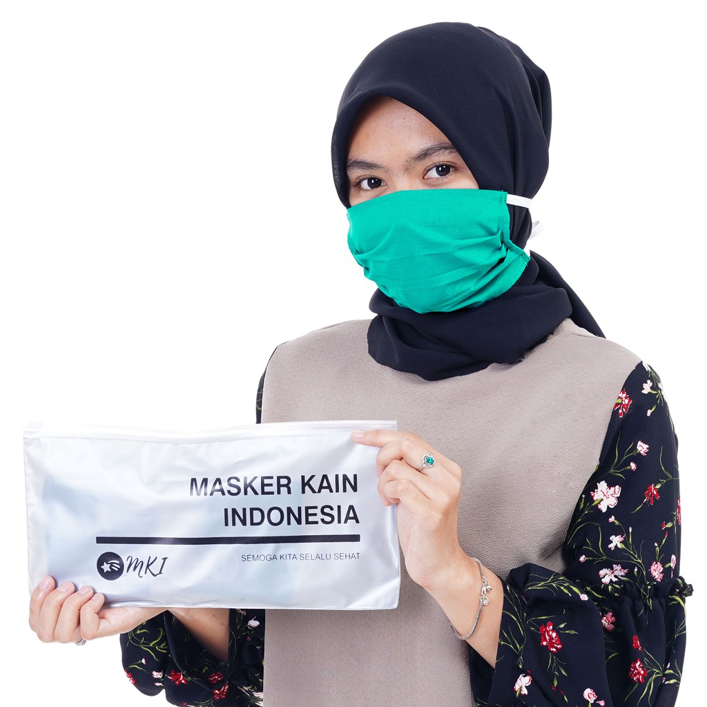 PROMO MASKER KAIN INDONESIA ISI 10 PCS MASKER NON MEDIS