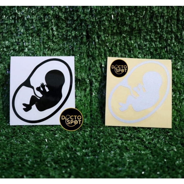 Jual Sticker Stiker Fetus Obgyn Janin Untuk Dokter Mahasiswa