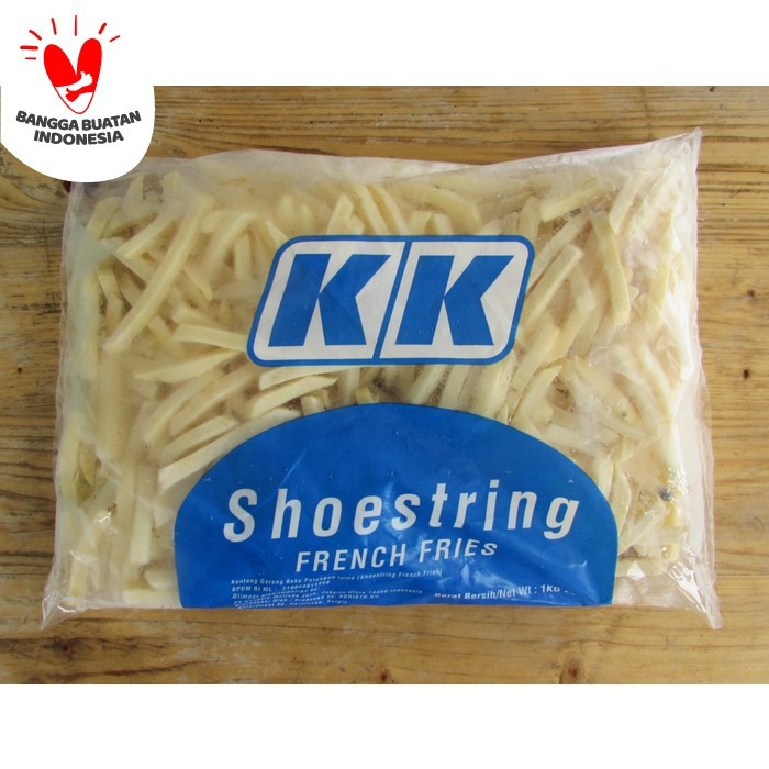 Jual JUAL KENTANG KK FRENCH FRIES SHOESTRING 1KG MURAH Shopee Indonesia