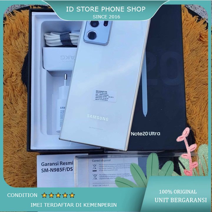 Jual Samsung Galaxy Note Ultra Resmi Sein Second White Shopee