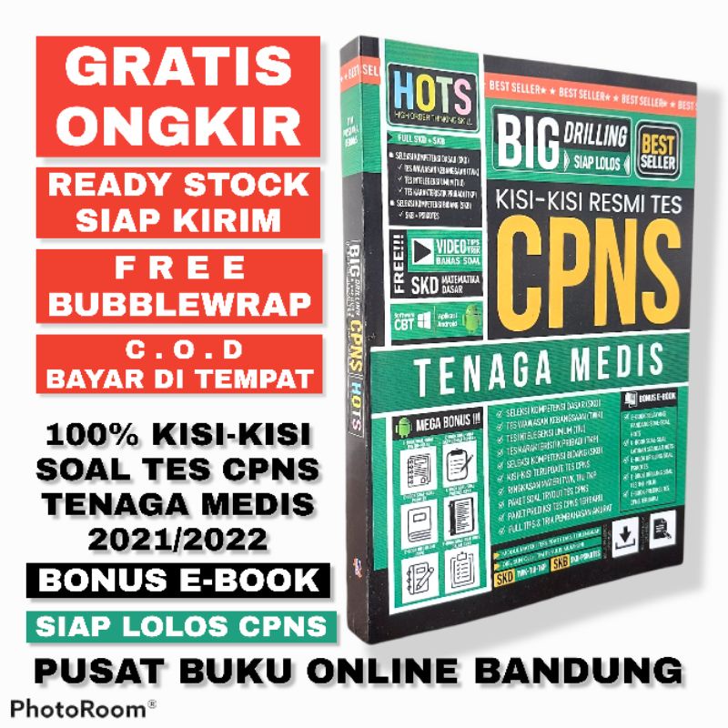 BUKU KISI KISI RESMI TES CPNS TENAGA MEDIS 2021 TES CPNS KESEHATAN