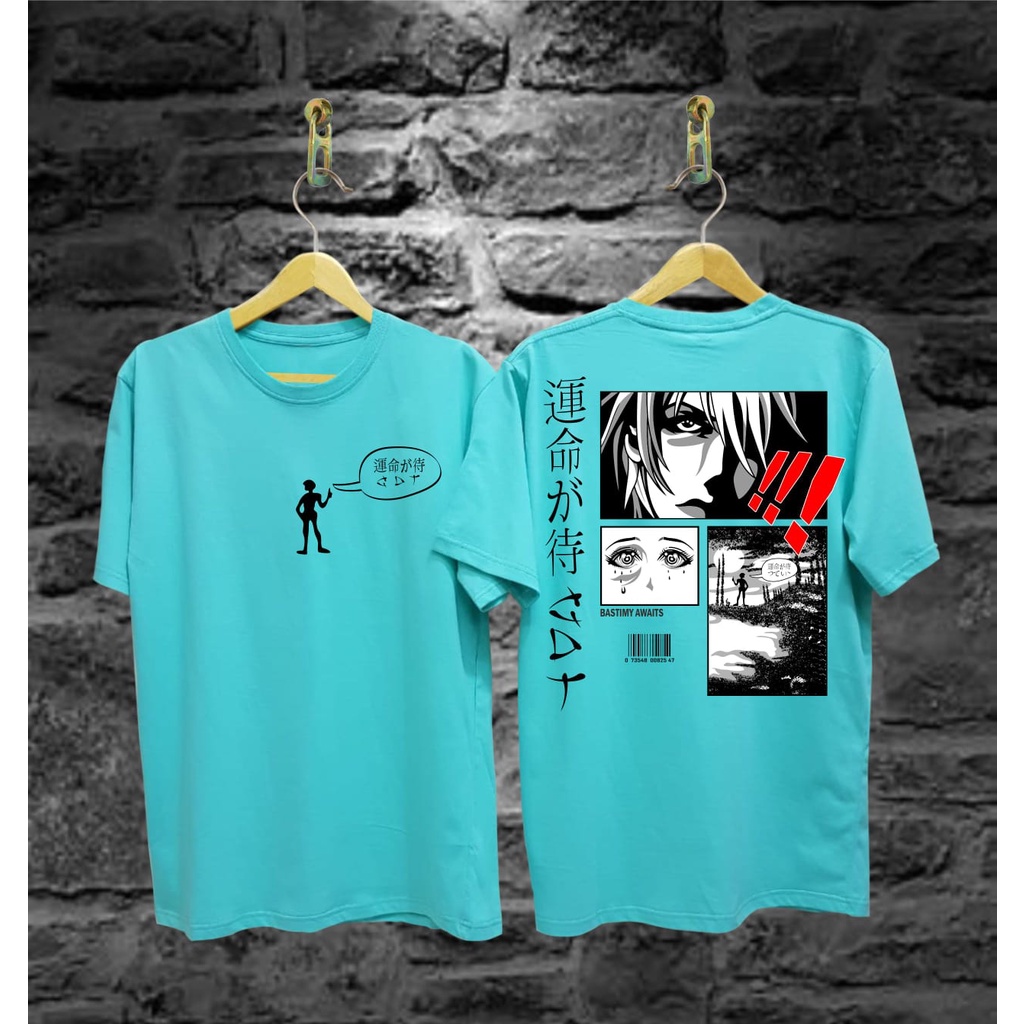 Jual Kaos Tshirt Pria Terbaru Samurai Komik Toska Distro Lengan Pendek