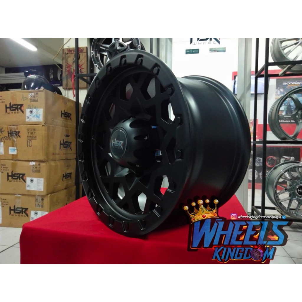 Jual Velg Off Road 4X4 Ring 15 HSR BONGO Pelek Mobil Jimny Katana