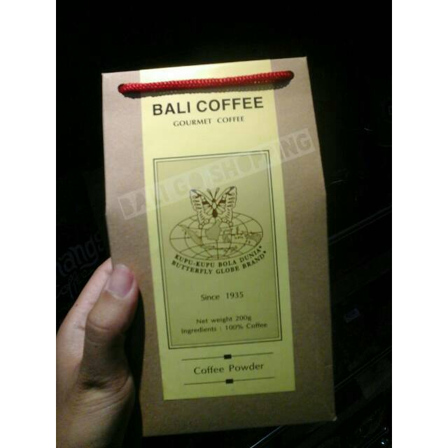 Jual Bali Coffee Cap Kupu Kupu Bola Dunia Asli Bali Shopee Indonesia