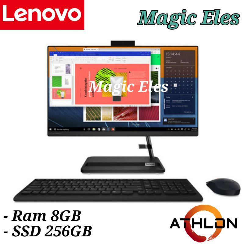 Jual Pc Aio Lenovo Ideacentre Ada Amd E Ram Gb Ssd Gb