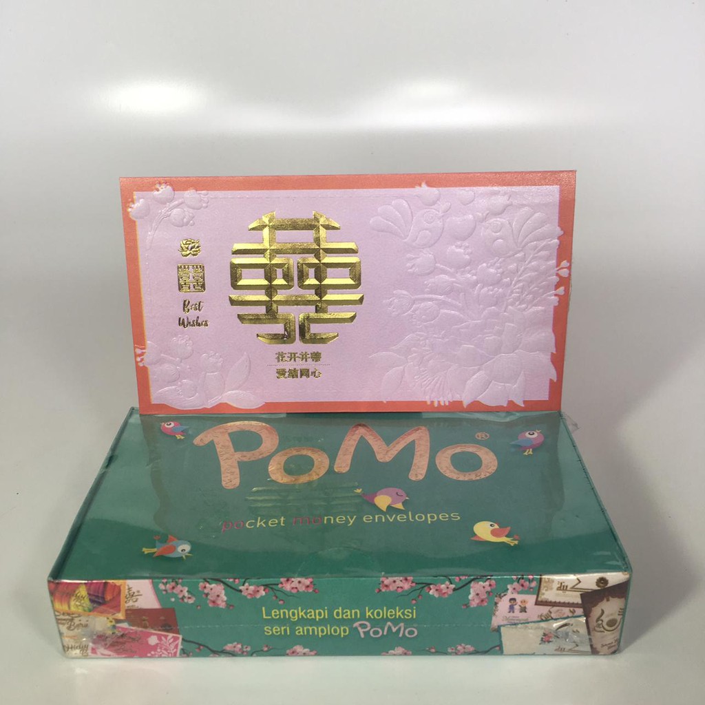 Jual Angpao Kondangan Amplop Wedding Kondangan POMO 10 FOIL 3D 1