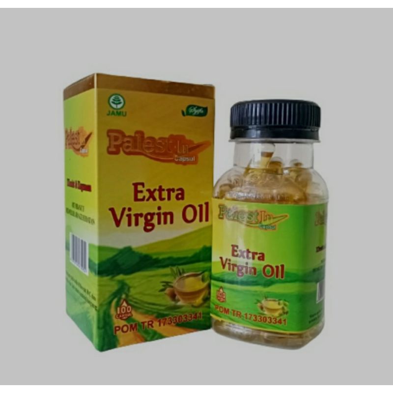 Jual Kapsul Minyak Zaitun Palestine Extra Virgin Olive Oil Shopee