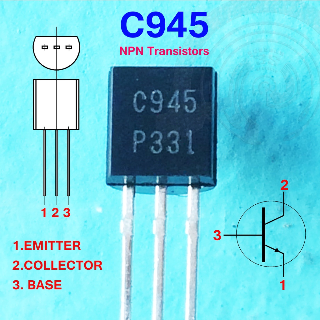 Jual C945 2SC945 NPN Transistors TO92 Shopee Indonesia