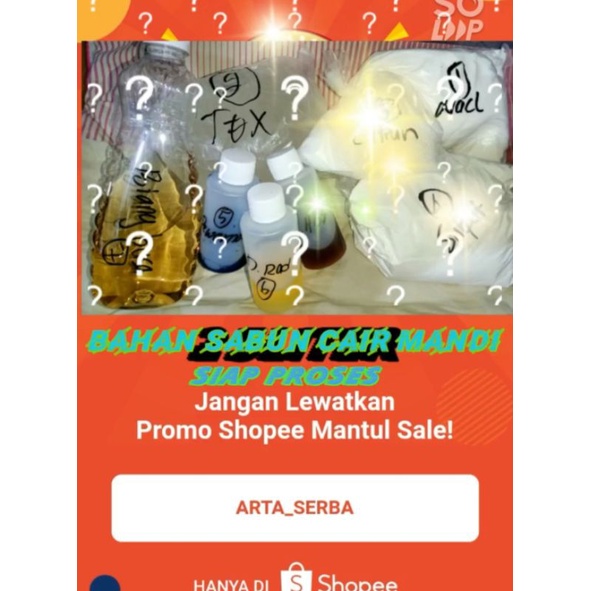 Jual PAKET SABUN MANDI Shopee Indonesia