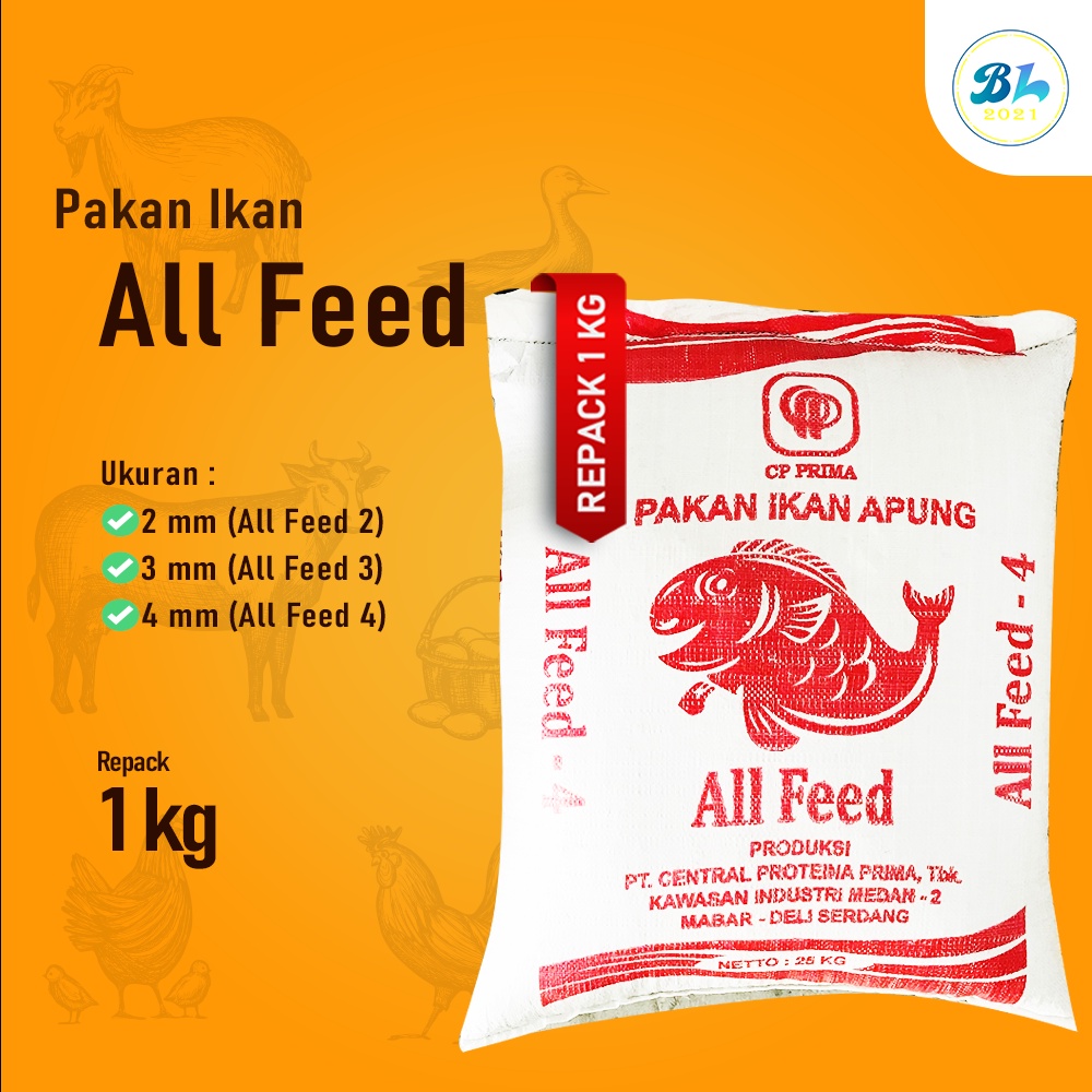 Jual All Feed Cp Prima Pakan Pelet Ikan Apung Tambak Repack 1 Kg