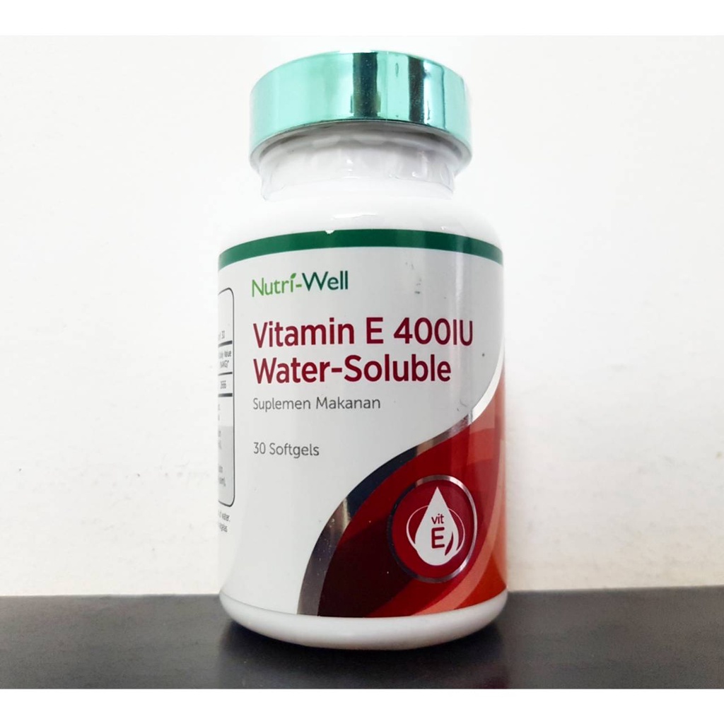 Jual Nutriwell Vitamin E 400iu 30 Softgels Nutri Well Nutri Well Water