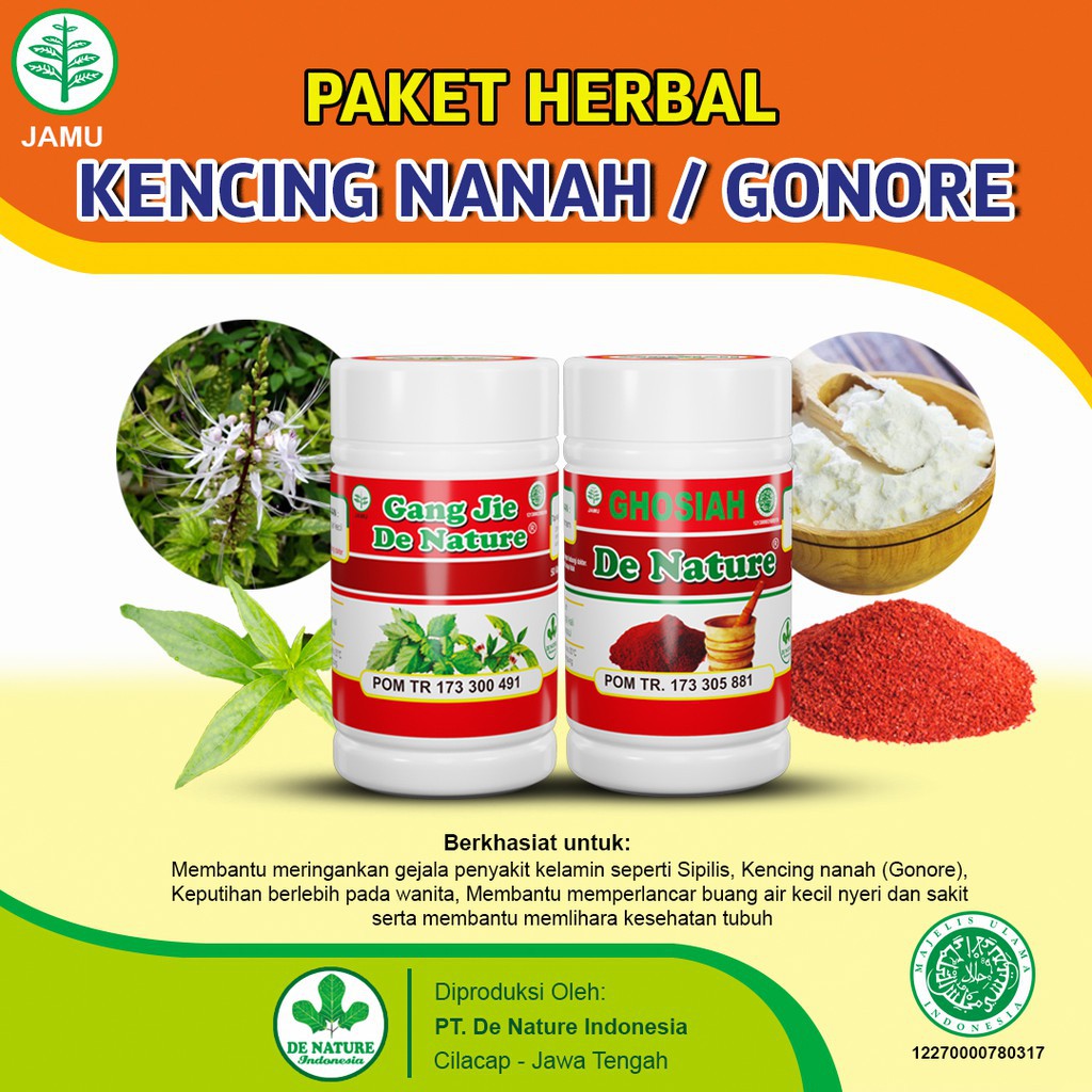 Jual Gang Jie Gho Siah De Nature Obat Sipilis Kencing Nanah Penyakit