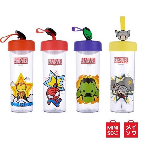 Jual Miniso Kettle Cup Marvel Water Bottle Ml Botol Minum Botol