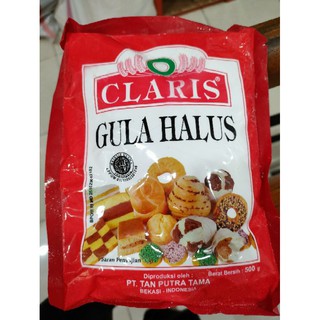 Jual Gula Halus Claris 500g Shopee Indonesia