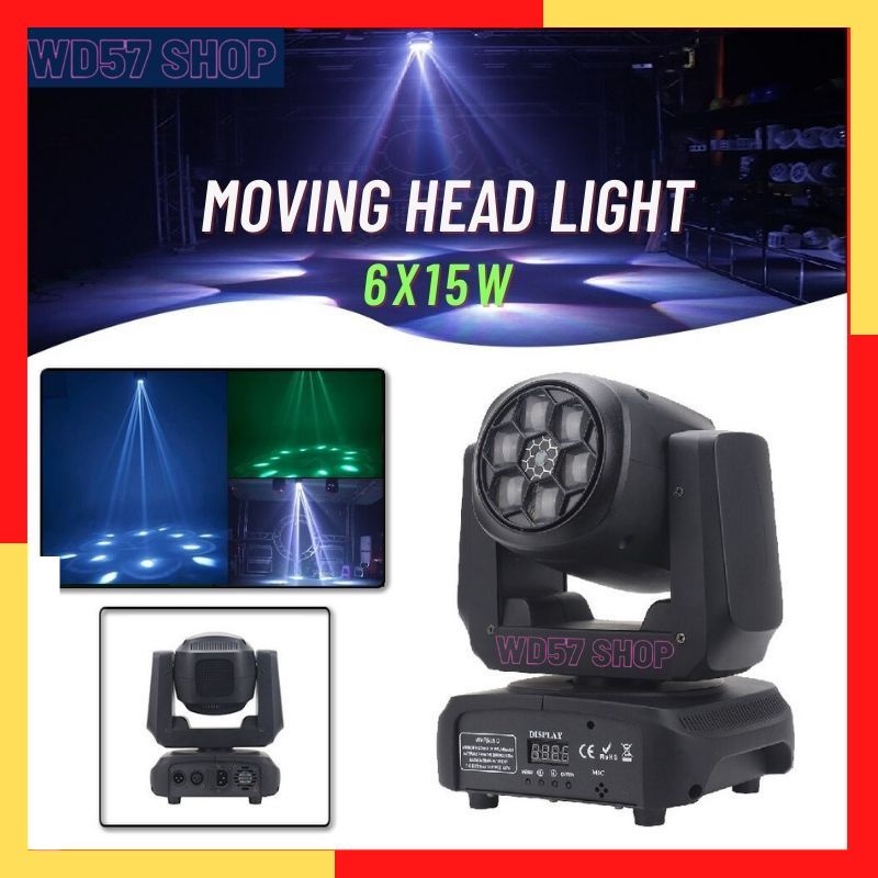 Jual Lampu Sorot Disco Panggung Tembak LED Laser Beam Moving Head