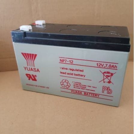 Jual Yuasa Aki Kering 12 V 7 AH Aki Sprayer Elektrik 7 AH Shopee