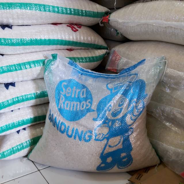 Jual Beras Nengsih Cap Biru Kg Setra Ramos Bandung Kg Shopee