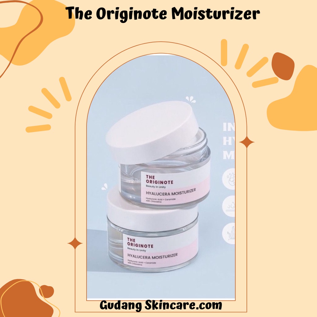 Jual The Originote Hyalucera Moisturizer Gel Ml Pelembab Wajah