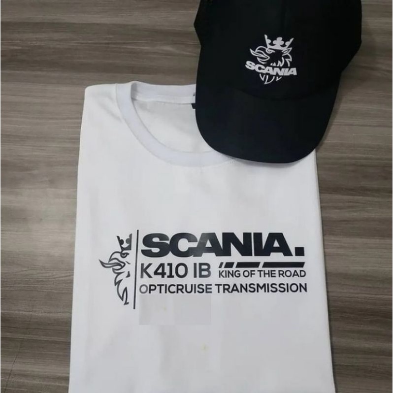 Jual Kaos Baju Bonus Topi Scania K Ib T Shrit Bismania Busmania Free