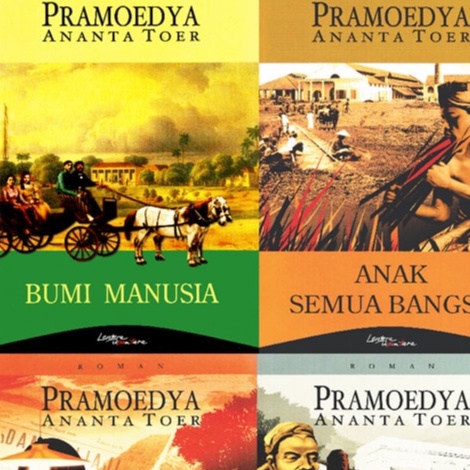 Jual Tetralogi Buru Pramoedya Ananta Toer Shopee Indonesia