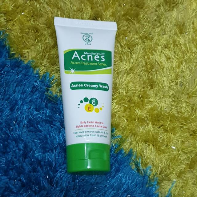 Jual Acnes Creamy Wash 50gr Shopee Indonesia