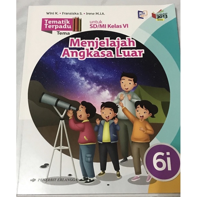 Jual Buku Tematik I Untuk Sd Kelas Erlangga Shopee Indonesia