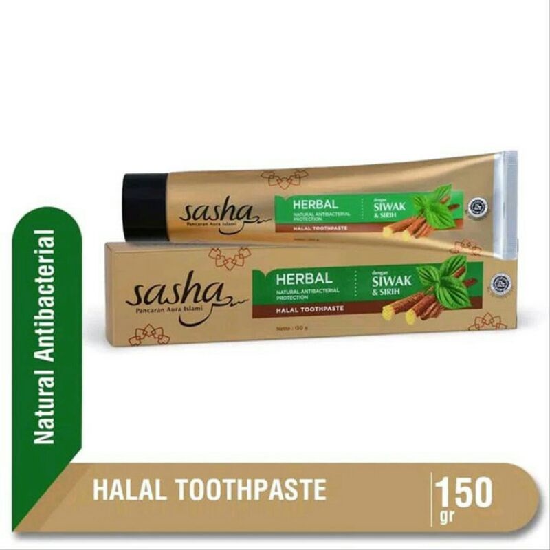 Jual Pasta Gigi Sasha Herbal Siwak Dan Sirih G Shopee Indonesia