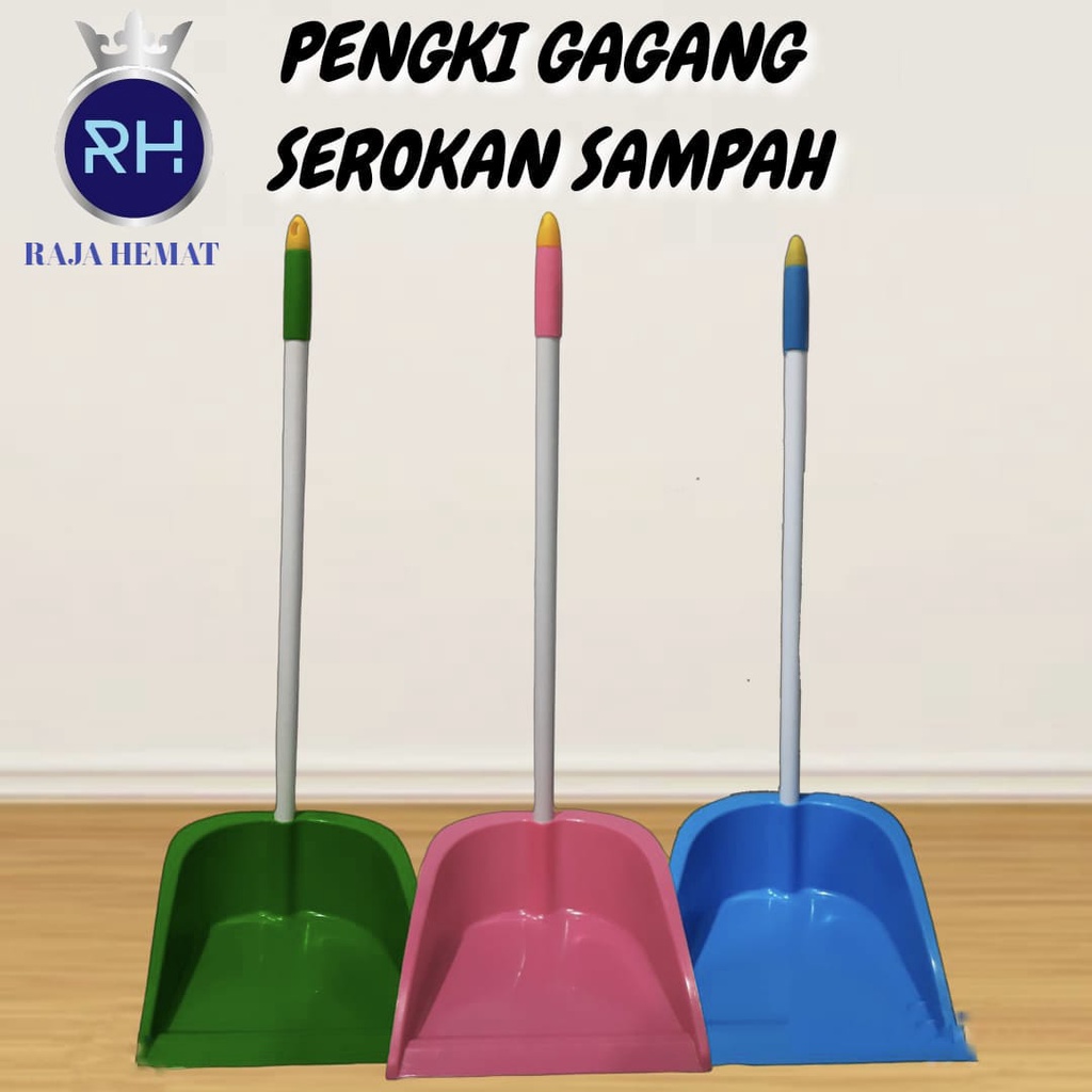 Jual Pengki Gagang Serokan Sampah Pengki Gagang Plastik Shopee