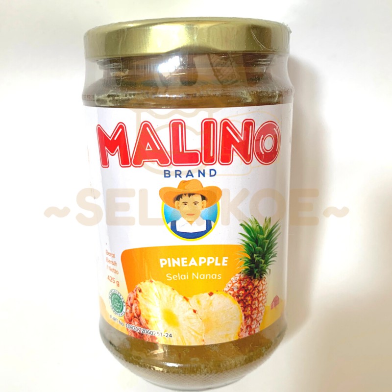 Jual Selai Nanas Pineapple Jam 425gr MALINO BRAND Shopee Indonesia