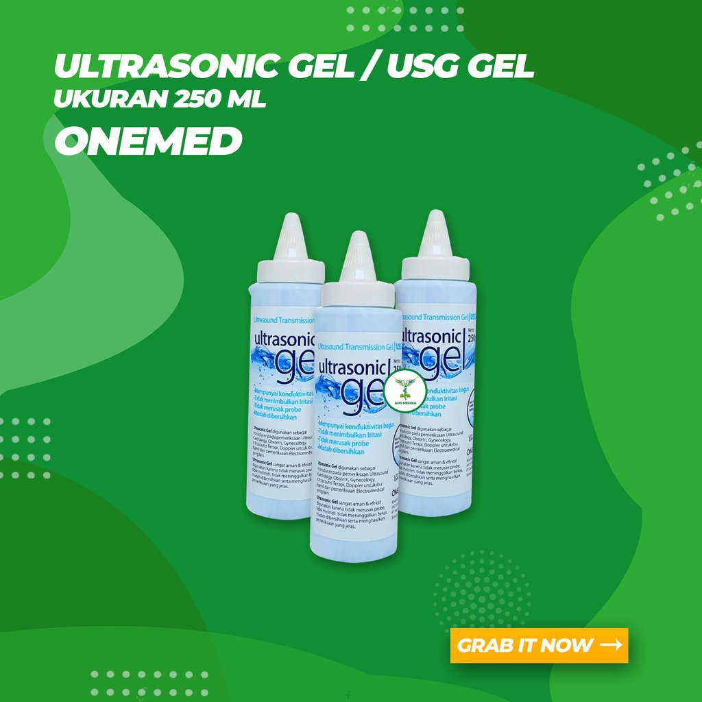 Jual USG Gel Ultrasonic Gel 250 Ml Onemed Shopee Indonesia