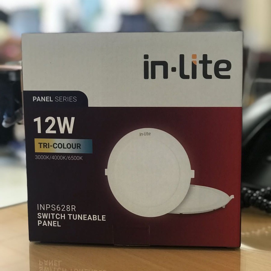 Jual INLITE IN LITE LED Panel 12W 12 WATT Round IB Inbow Ditanam