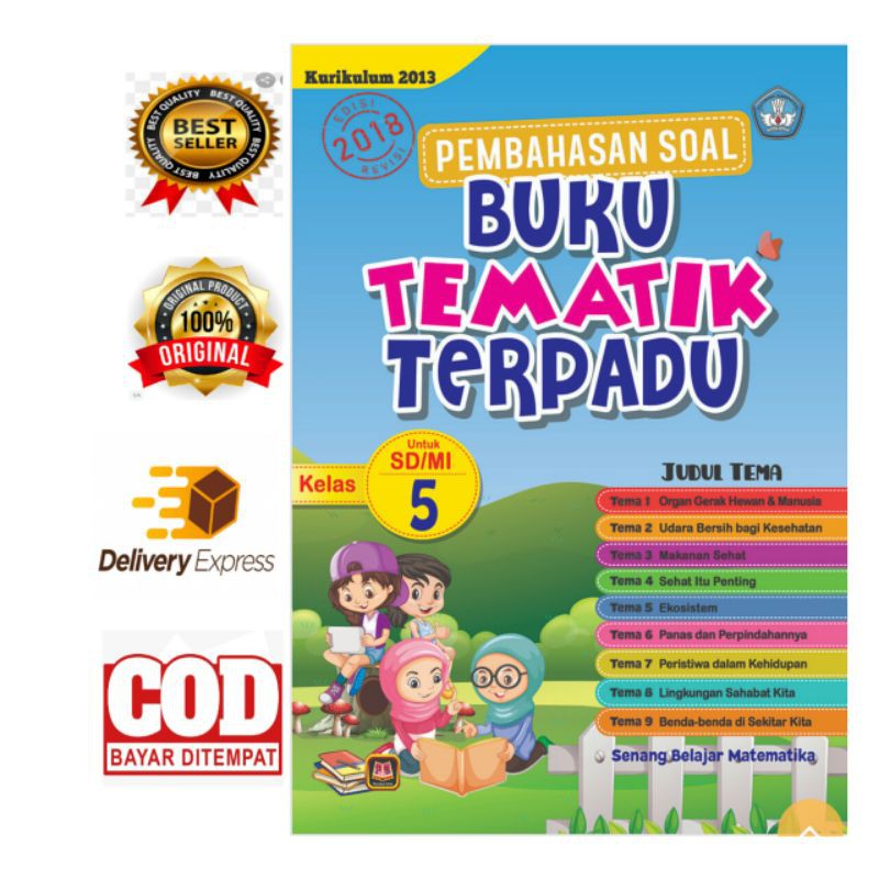 Jual Kunci Jawaban Tematik SD Pembahasan Soal Buku Tematik Terpadu