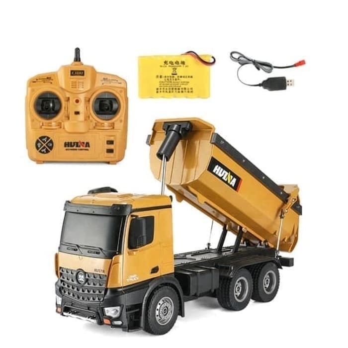 Jual Huina Remote Control Dump Truck Ch Scale Rc Alat Berat