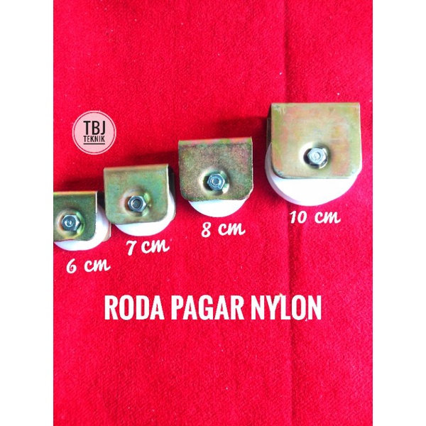 Jual Roda Pagar Nilon Cm Shopee Indonesia