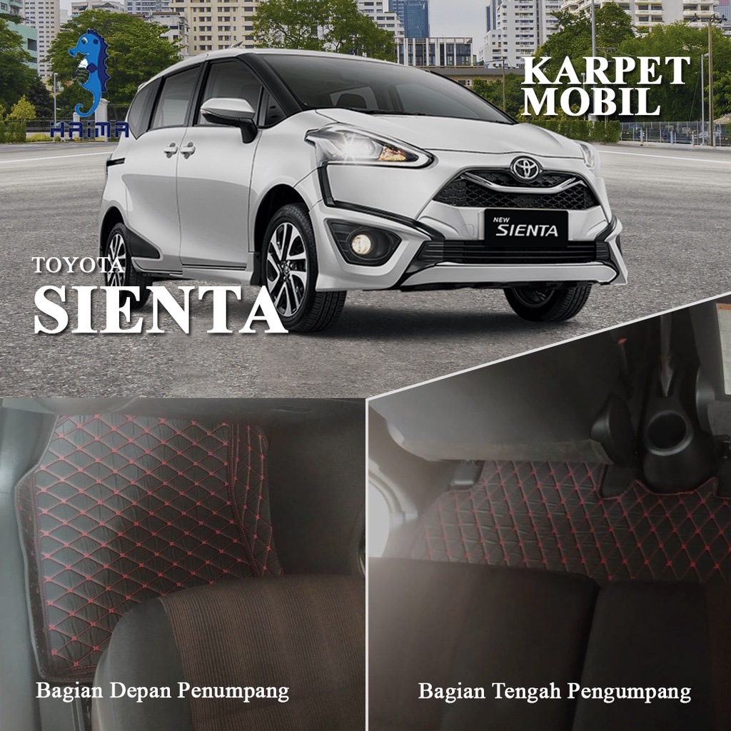 Jual Karpet Mobil Haima Toyota Sienta Tahun Fullset Bagasi