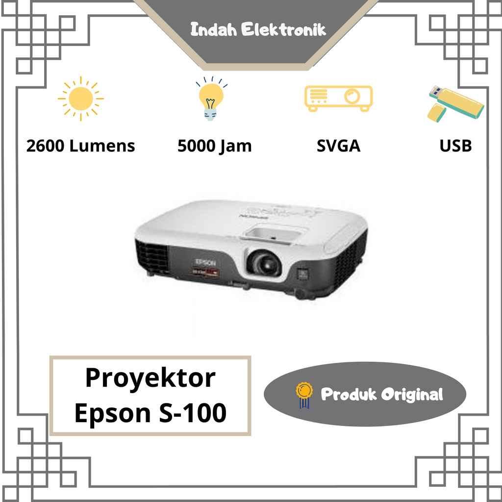 Jual Proyektor Epson EB S100 Shopee Indonesia