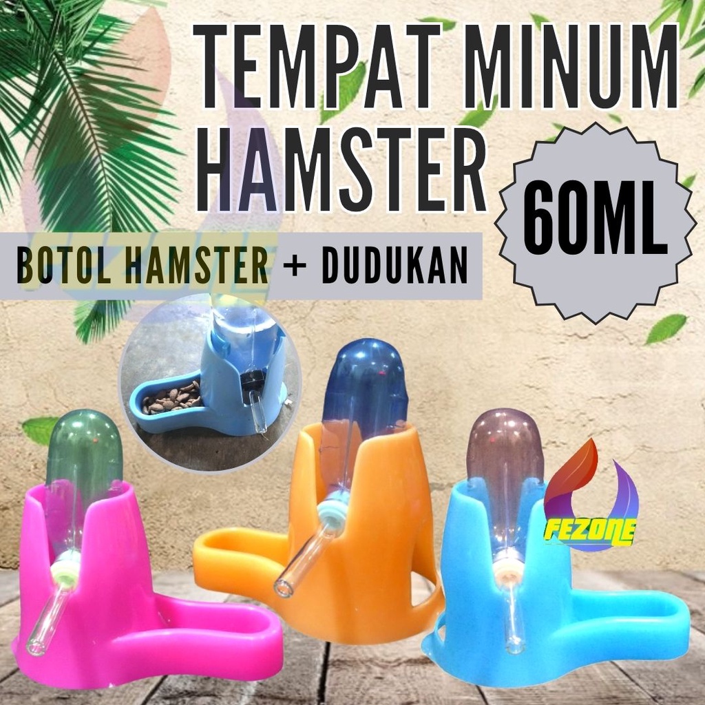 Jual Tempat Makan Minum Hamster Ml Dudukan Sugar Glider Landak Mini