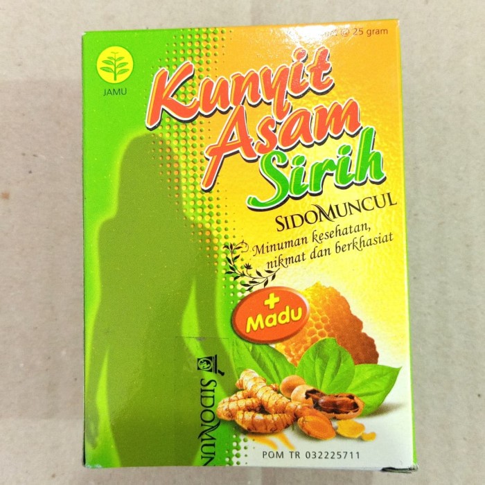 Jual Kunyit Asam Sirih Sidomuncul Shopee Indonesia