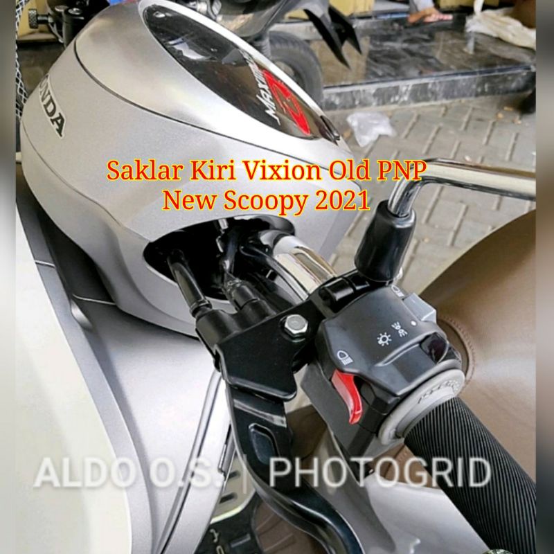 Jual Holder Saklar Kiri Old Vixion Original Minda Pnp New Scoopy K F