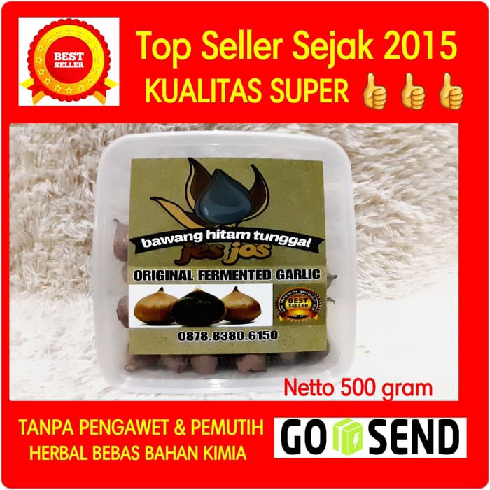 Jual Bawang Hitam Tunggal Black Garlic Gram Shopee Indonesia