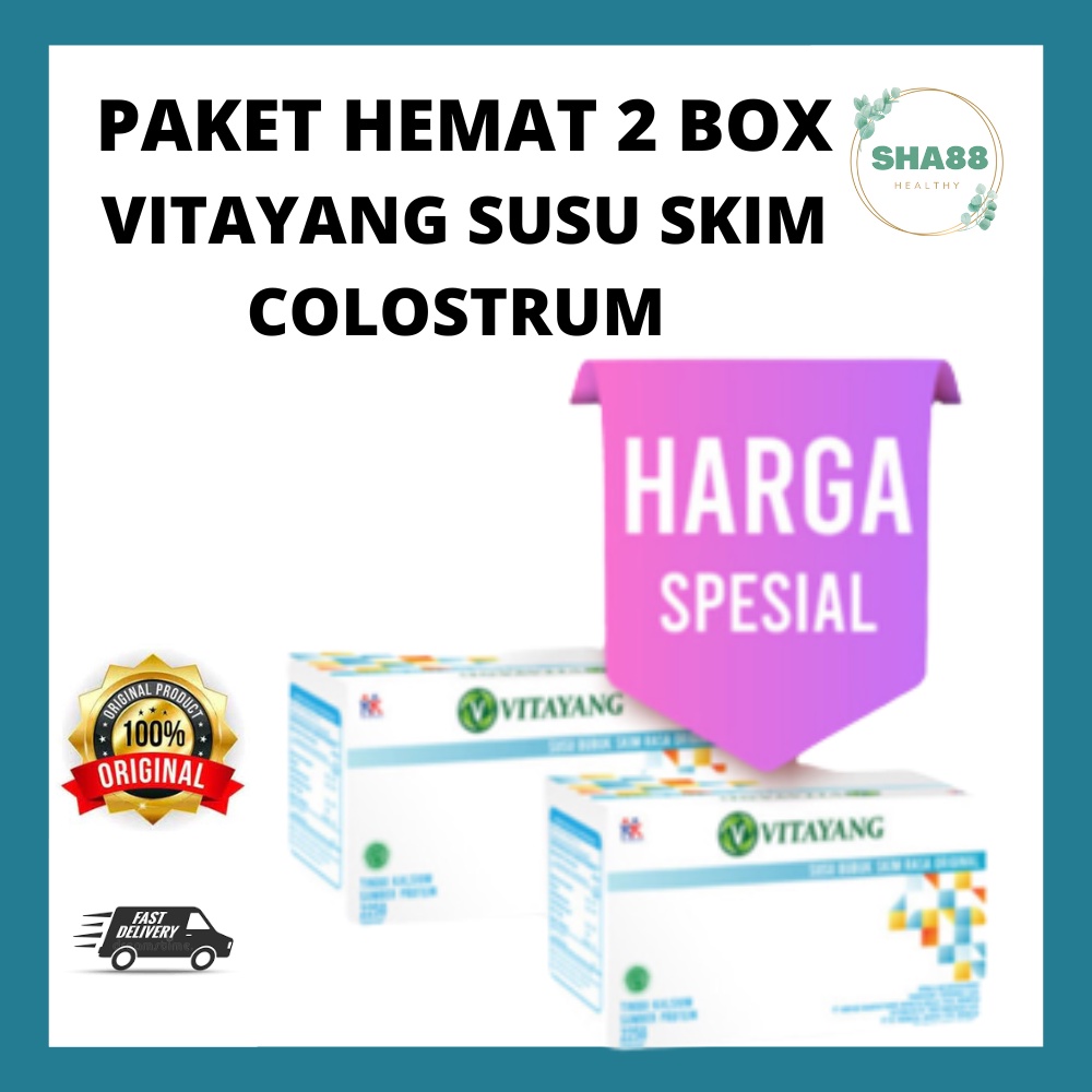 Jual Vitayang Susu Skim Bubuk Colostrum New Formula 2 Box X 15 Sachet