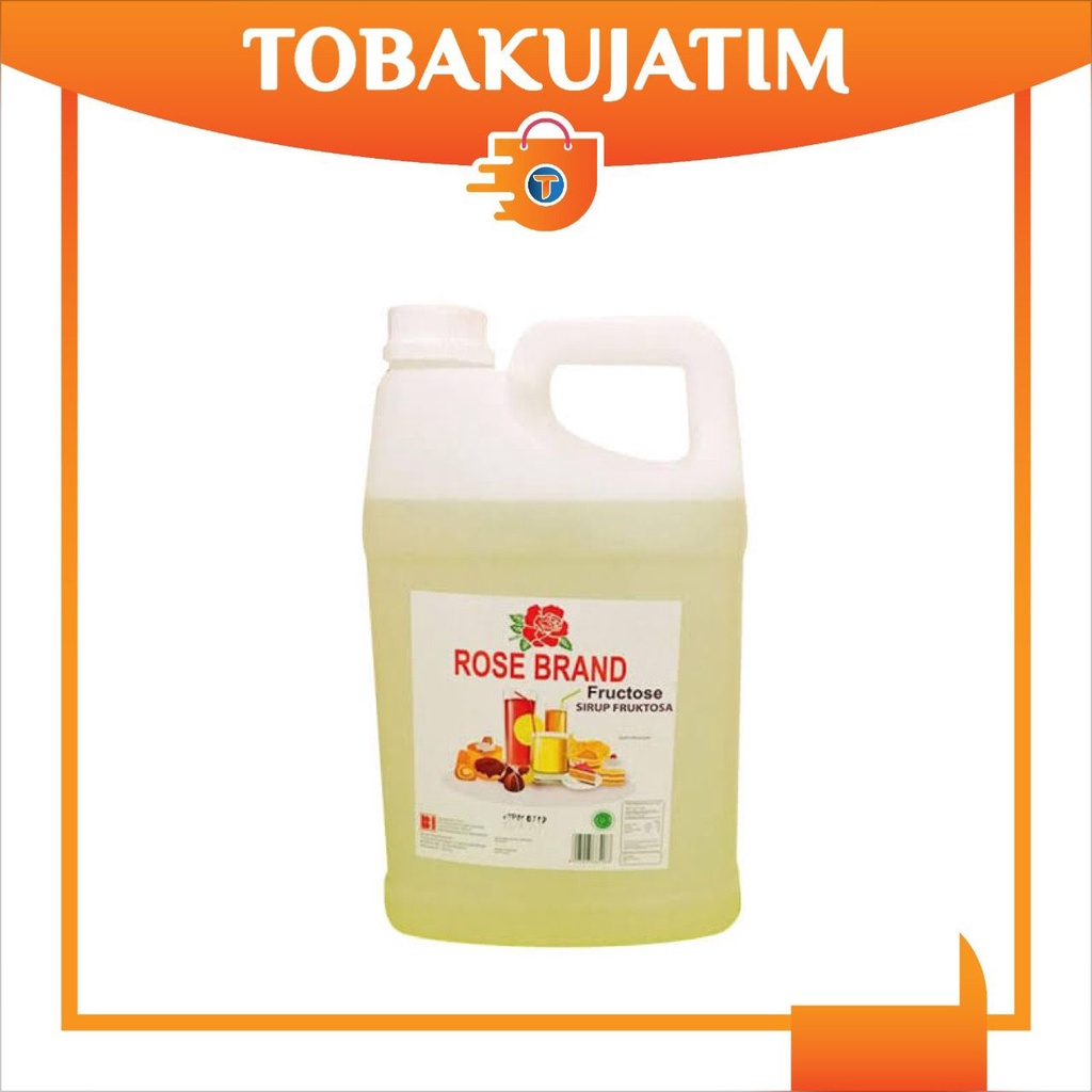 Jual Gula Cair Rosebrand Rose Brand Fruktose Fruktosa Botol 5 Kg