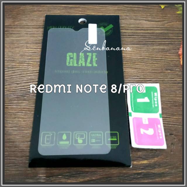 Jual Tempered Glass XIAOMI REDMI NOTE 8 PRO Clear Bening Shopee