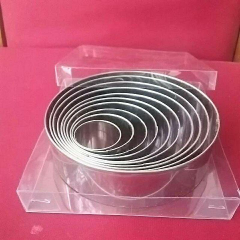 Jual Ring Cutter Cookie Cutter Bentuk Bulat Shopee Indonesia